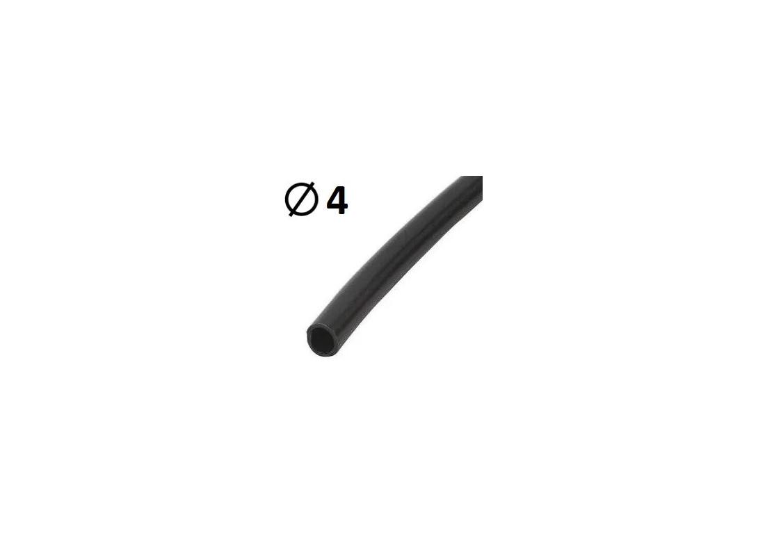 Fittings and 4 mm polyethylene tubing