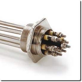 Threaded immersion heater 33x42