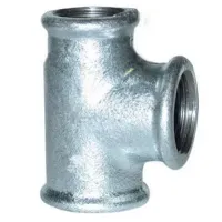 Té 90° réduit GALVA femelle