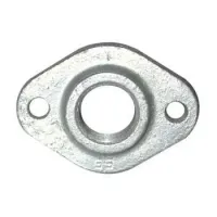 GALVA oval flange