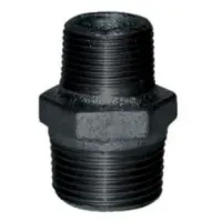 Mamelon NOIR réduit, double mâle