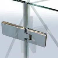 Hinges for a shower wall