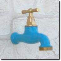 Decorative watering tap