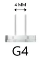 Socket for G4 bulb