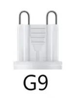 Fassung für G9-Glühbirne