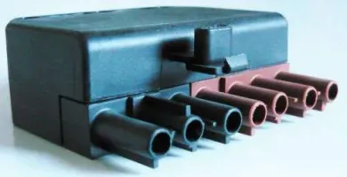 Multi-spil connector