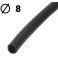 Fittings and polyethylene tube 8 mm 
