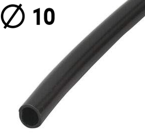 Raccordi e tubo in polietilene da 10 mm 