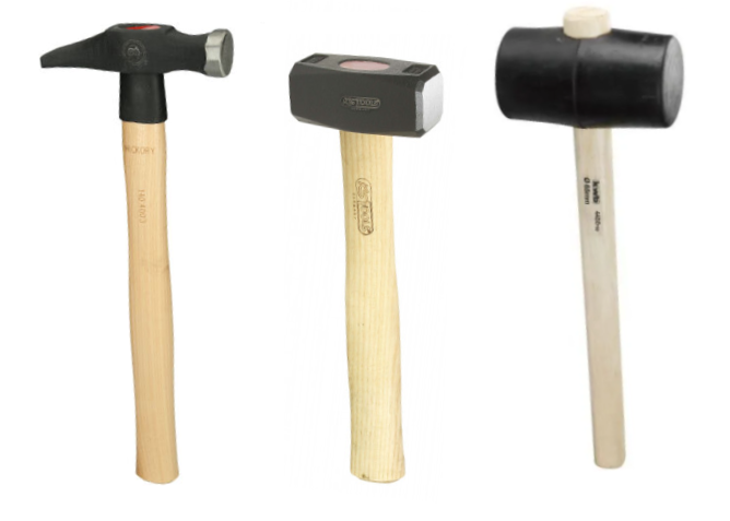 Hammers, sledgehammers and mallets