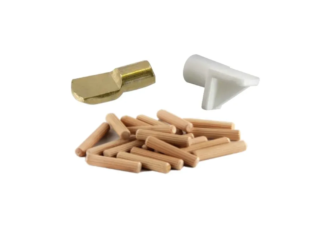 Cleats and dowels for furniture