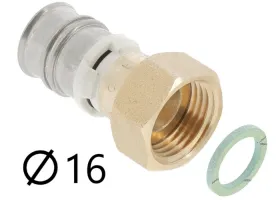 Racores multicapa de 16 mm de diámetro