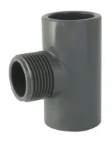 Gemengde PVC drukfittingen (lijm/schroef)