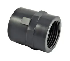 Vrouwelijke PVC drukhuls om te lijmen, vrouwelijke om te schroeven