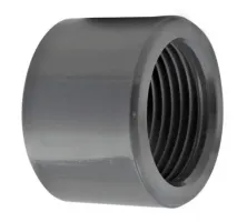 PVC pressure reducer, male for gluing, female for screwing