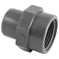 Mannelijke PVC drukfitting, vrouwelijke schroeffitting