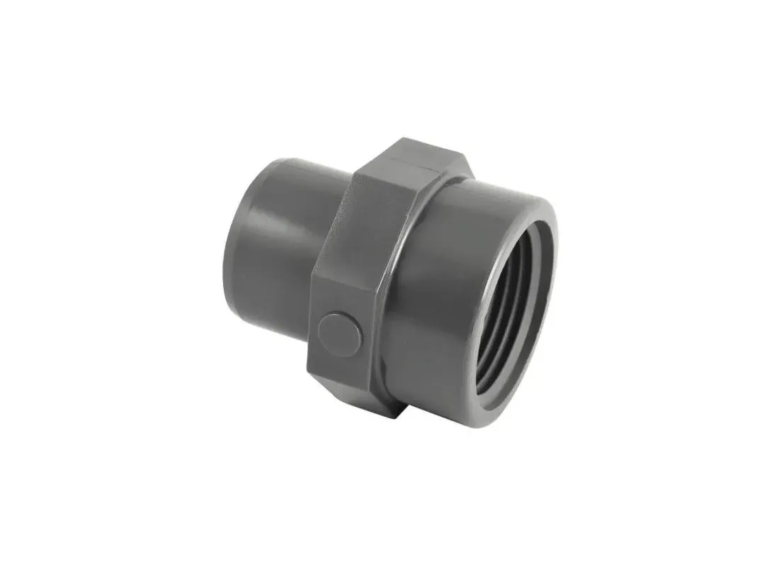 Mannelijke PVC drukfitting, vrouwelijke schroeffitting