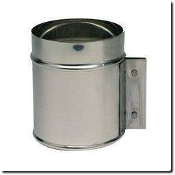 Stainless steel boiler outlet collar