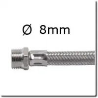 Flexibles sanitaire D.8mm