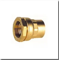 Straight female connector