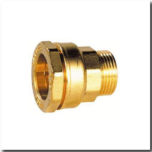 Straight male connector