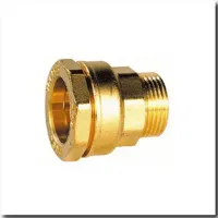 Straight male connector