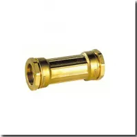 DECA messing fitting voor PE - Gelijke lange mouw