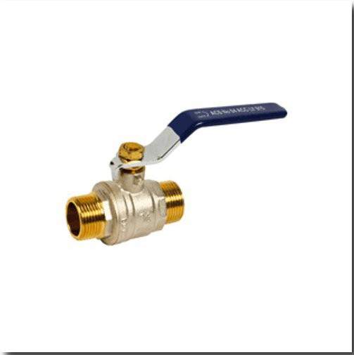 Blue flat handle for FF/MM or MF valve