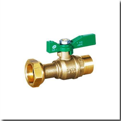 Male and female meter valve