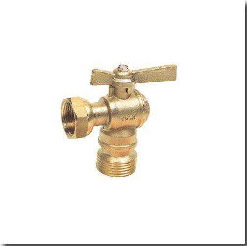 Male and female angle meter valve