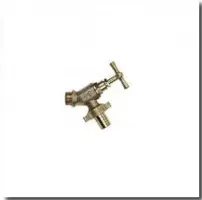 Oblique sprinkler valve