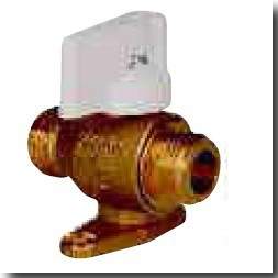 Straight NF gas valve with foot 917 P
