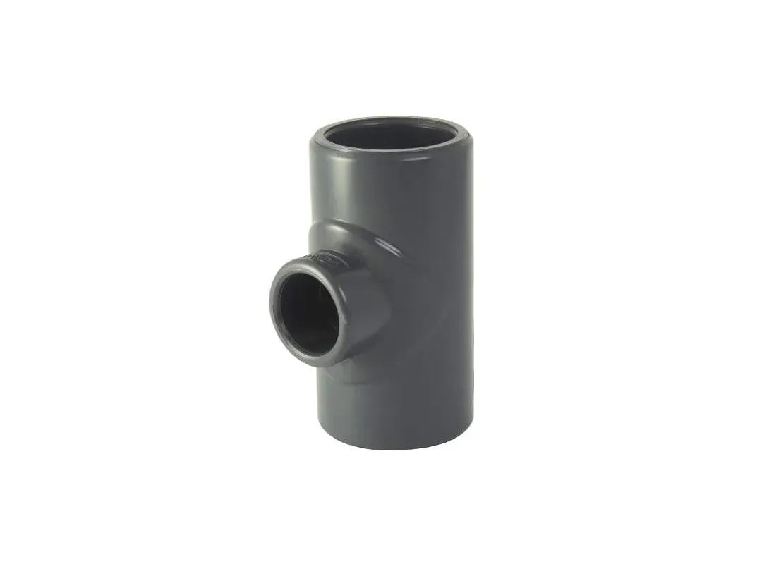 Te 90° verminderde PVC druk