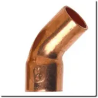 Ellbogen 45° männlich/weiblich 40 Kupfer