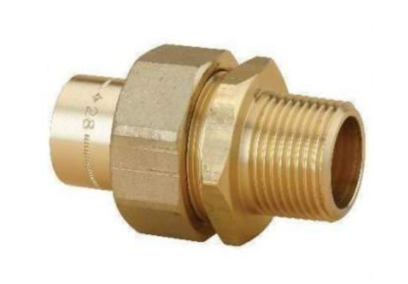 3-piece conical male coupling
