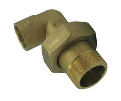 Codo de unión cónica macho