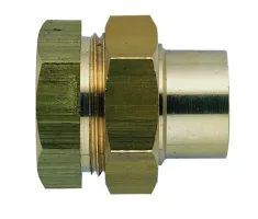 Raccord 3 pièces conique femelle
