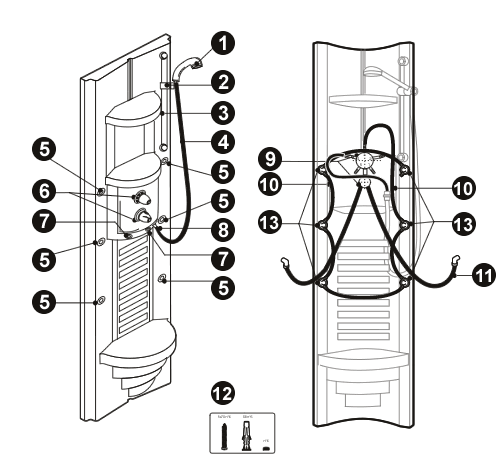NOVELLINI exploded view BODY JET 3