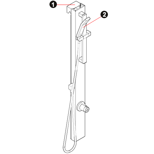 NOVELLINI exploded view COLONNA BASE