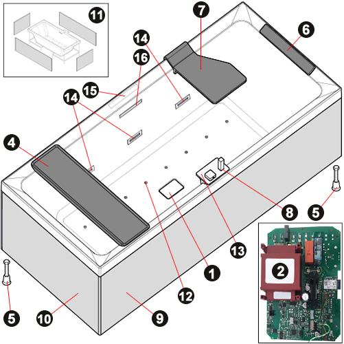 NOVELLINI exploded view DIVINA
