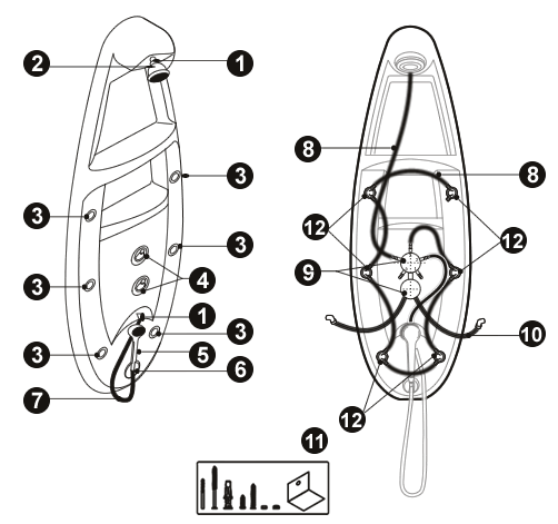 NOVELLINI exploded view DAILY JET