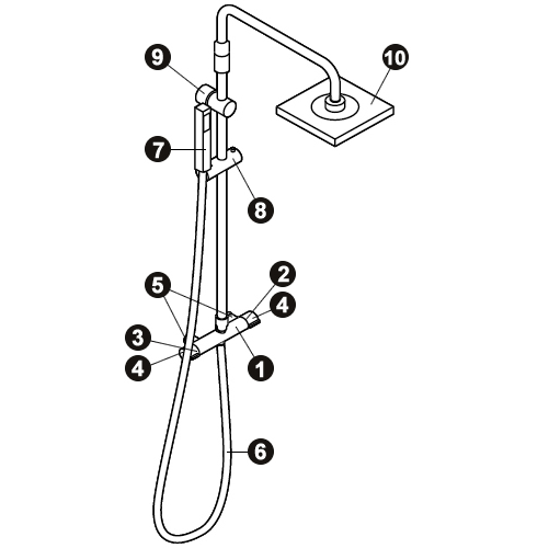 NOVELLINI exploded view EASY 2