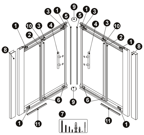 NOVELLINI exploded view FRESH A