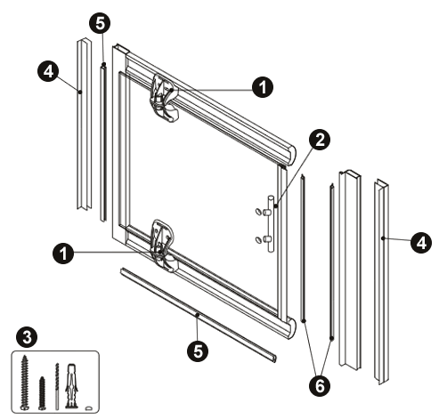 NOVELLINI exploded view FRESH G