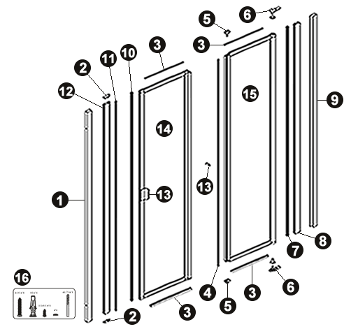NOVELLINI exploded view FREE 2 P 190
