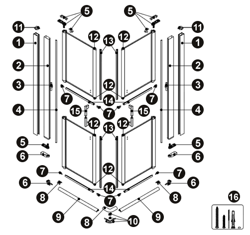 NOVELLINI exploded view FREE 2G
