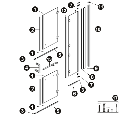 NOVELLINI exploded view FREE 3 2A