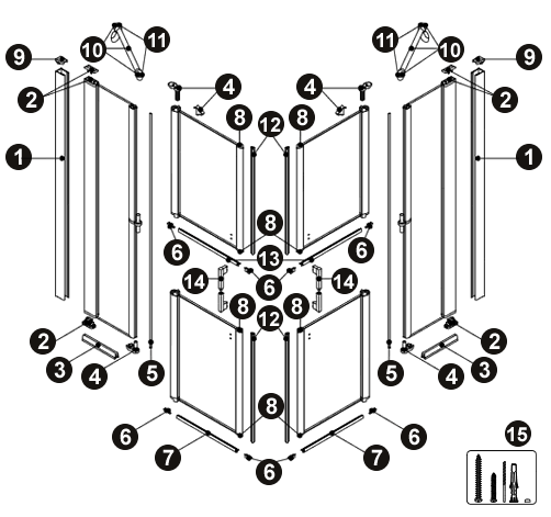 NOVELLINI exploded view FREE A