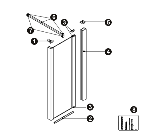 NOVELLINI exploded view FREE F per 2B
