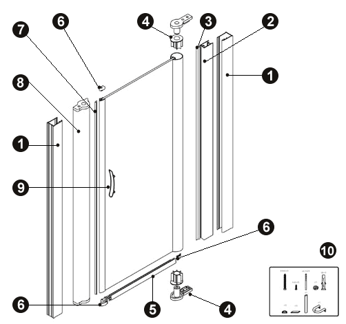 NOVELLINI exploded view GI11BDX
