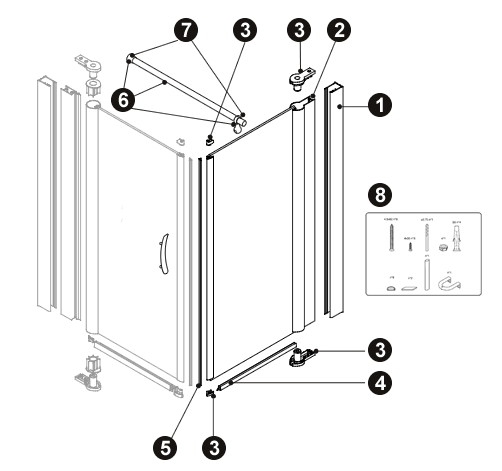 NOVELLINI exploded view GI1GFFS